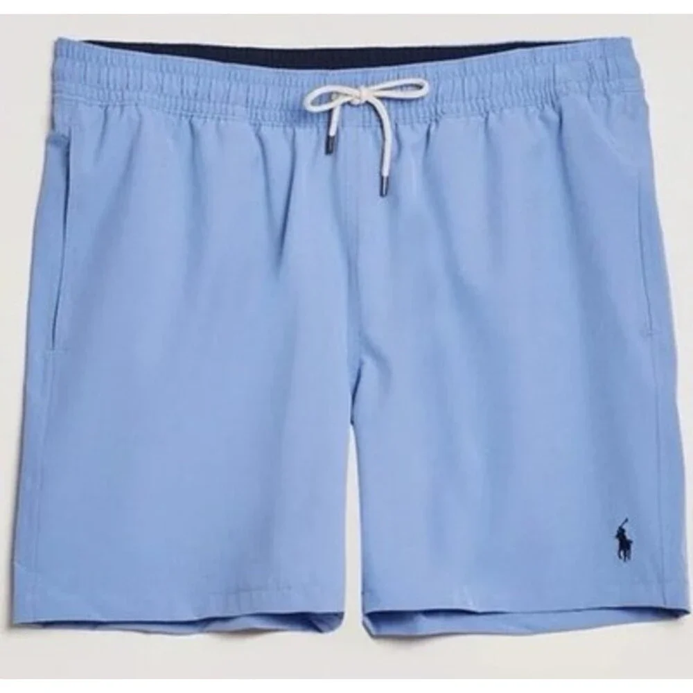 Polo Ralph Lauren Men 3XL Kailua Board Shorts Swim Trunks Island Blue 9